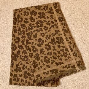 Gap Leopard Print Scarf